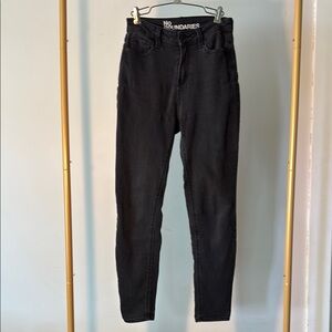 Black High-Waisted Jeans